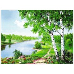 Алмазная мозаика Алмазная Фея A-0340. Родина моя