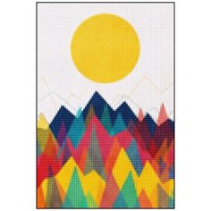 Алмазная мозаика Алмазная Фея A-0379. Минимализм