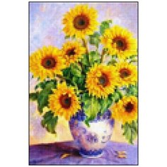 Алмазная мозаика Алмазная Фея A-0393. Подсолнушки