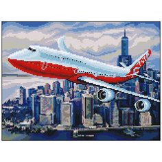 Алмазная мозаика Алмазная Фея 0103. Боинг