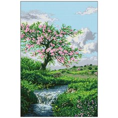 Алмазная мозаика Алмазная Фея 0001. Сакура