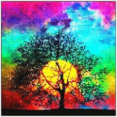 Алмазная мозаика Алмазная Фея A-0356. Где-то на краю земли