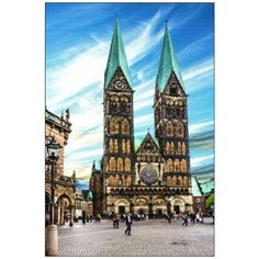 Алмазная мозаика Алмазная Фея A-0231. Башни