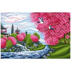 Алмазная мозаика Алмазная Фея 0046. Сакура