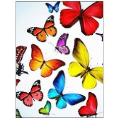 Алмазная мозаика Алмазная Фея A-0377. Бархатистые крылышки