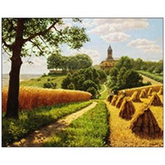 Алмазная мозаика Алмазная Фея A-0178. Сенокос