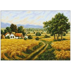 Алмазная мозаика Алмазная Фея 0161. Золотая рожь
