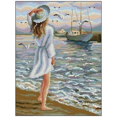 Алмазная мозаика Алмазная Фея 0101. На прогулке