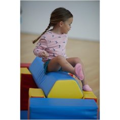 Тапочки дышащие детские розовые с принтом Baby light DOMYOS Х Декатлон 21 Decathlon