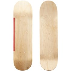 Дека для скейтборда размер 8,5 деревянная красная DECK 100" OXELO Х Декатлон NO SIZE Decathlon