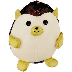Мягкая игрушка ABtoys Ёж с пайетками 20 см