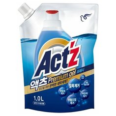 Гель для стирки Pigeon Actz Premium Gel Fresh с ароматом мяты, 1 л, пакет