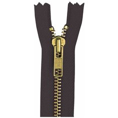 YKK Молния неразъёмная 0504219/14, 14 см, палисандровый/палисандровый