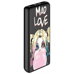 Аккумулятор Deppa Harley Quinn 1 301077 10000mAh, черный