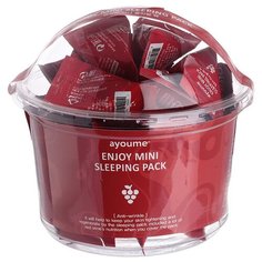 Ayoume Enjoy Mini Sleeping Pack ночная маска против морщин, 3 г, 200 шт.