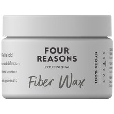 Four Reasons Воск для волос Professional Fiber Wax, сильная фиксация, 100 мл