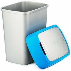 Контейнер для мусора FLIP BIN 25л голубой Curver