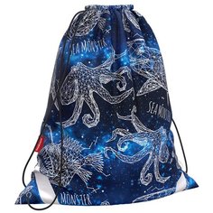 ErichKrause Мешок для обуви Magic Sea World (49157) синий/черный/белый