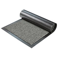 Коврик придверный Велий Сатурн серый 90*150/влаговпитывающий коврик/ковер в дом/в прихожую/коврик в коридор/ на ПВХ/резиновый/ не скользящий