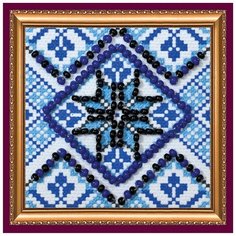 Набор для вышивания с магнитом АБРИС АРТ AMM-018 Орнамент-3 5х5 см Abris ART