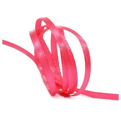 Лента атласная 1/8 (3мм) цв.3081 малиновый IDEAL уп.100 м