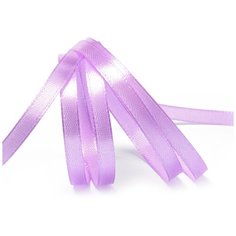 Лента атласная 1/4 (6мм) цв.3114 фиолетовый IDEAL уп.27,4 м
