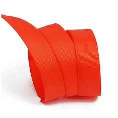 Лента Ideal репсовая в рубчик шир.20мм цв. 235 класс.красный уп.27,42м