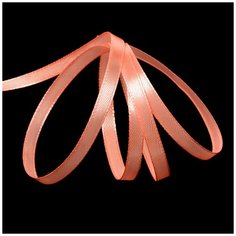 Лента атласная 1/4 (6мм) цв.3068 персиковый IDEAL уп.27,4 м