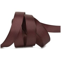 Лента Ideal репсовая в рубчик шир.15мм цв. S864 бордовый уп.27,42м