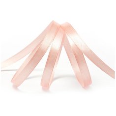 Лента атласная 1/4 (6мм) цв.3059 карамель IDEAL уп.27,4 м