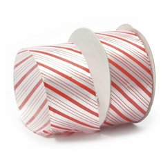 TX-02.4 цв.1 Лента атласная с рисунком TBY.ЛАР.TX-02.4 шир.4см цв.1 уп.9,14 м Ideal