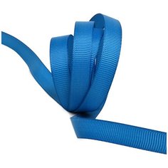 Лента Ideal репсовая в рубчик шир.10мм цв. 366 ярк.синий уп.27,42м