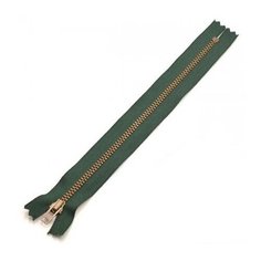 0643475/20 Застежка-молния тип 3 (4,50мм), неразъемная, длина 20см, YKK (890 темно-зеленый)