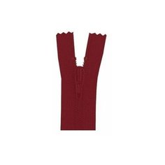 Застежка-молния витая тип 3 (4,15мм), неразъемная, длина 22см, YKK, 0561179/22 (073 темный терракот)