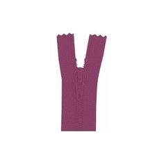 Застежка-молния витая тип 3 (4,15мм), неразъемная, длина 18см, YKK, 0561179/18 (524 фиолетовый)