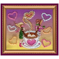 Набор для вышивания с магнитом АБРИС АРТ AMA-062 Аромат любви 8х7 см Abris ART