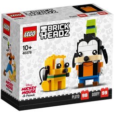 Конструктор LEGO BrickHeadz 40378 Гуфи и Плуто