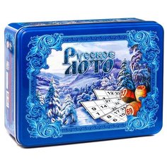 Русское лото Русская зима, Десятое королевство (настольная игра, в жестяной коробке)