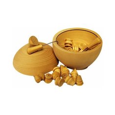 Бирюльки в яблоке, Нескучные игры (головоломка, 32 бирюльки)