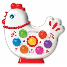 Курочка, Азбукварик (электронная музыкальная игрушка, 11 песенок и мелодий, серия Веселушки)