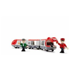 Пассажирский поезд-экспресс, Brio (игровой набор, 5 элементов, 33505)
