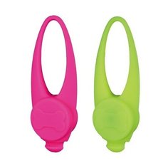 Мигающая клипса на ошейник для собак, ф 3,5 см/11 см, Trixie (цвет может отличаться, 13448)