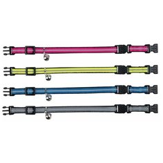 Ошейник для кошки с двойной застежкой светоотражающий, Trixie (41673)