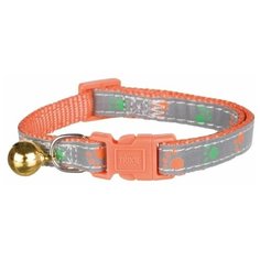 Ошейник для кошки со светоотражающими элементами, нейлон, Trixie (41871)