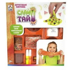 Слайм тайм Фруктовый коктейль, 1Toy (набор для творчества, Т16625)