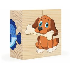 Домашние любимцы, Анданте (кубики, 4 шт, RDI-D491a)