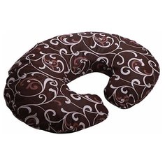 Подушка Body Pillow для кормления холлофайбер коричневый