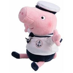 Мягкая игрушка РОСМЭН Peppa pig Джордж моряк 25 см