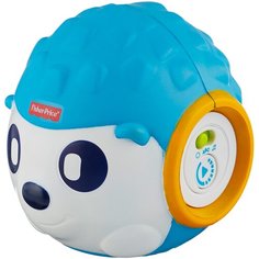 Интерактивная развивающая игрушка Fisher-Price Думай и учись. Ёжик "Подбрось и поймай" (FLP98), голубой