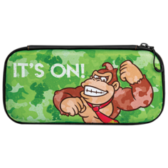 Pdp Защитный чехол Slim Travel Case DK Camo Edition для консоли Nintendo Switch (500-103) зеленый